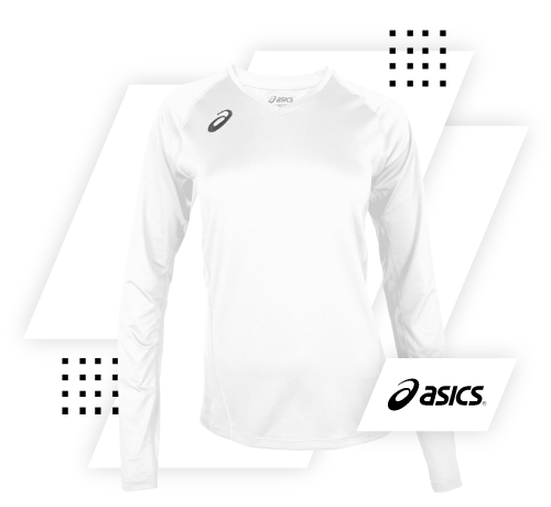 Custom Team Long Sleeve Crew Neck Volleyball Jerseys